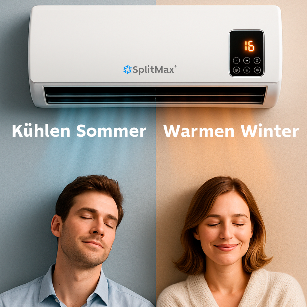 SplitMax™ – Tragbare Turbo-Klimaanlage
